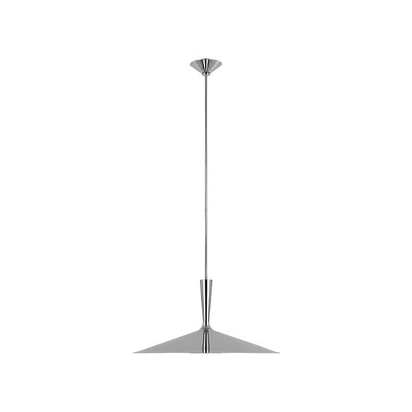 【Visual Comfort】アメリカ・デザイン照明 ペンダントライト「Rosetta XL Pendant」1灯　シルバー（W660×H330mm）