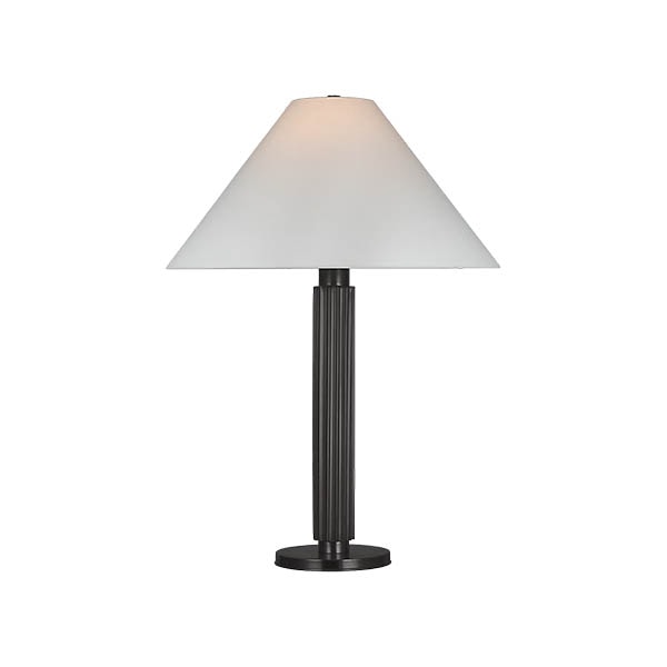 【Visual Comfort】テーブルライト 1灯 「Durham Large Table Lamp」　ブロンズ (W610×H870mm)