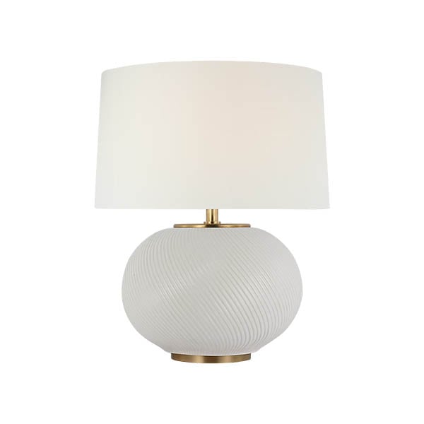 【Visual Comfort】テーブルライト 1灯 「Mirelle Medium Table Lamp」　ホワイト (W483×H591mm)