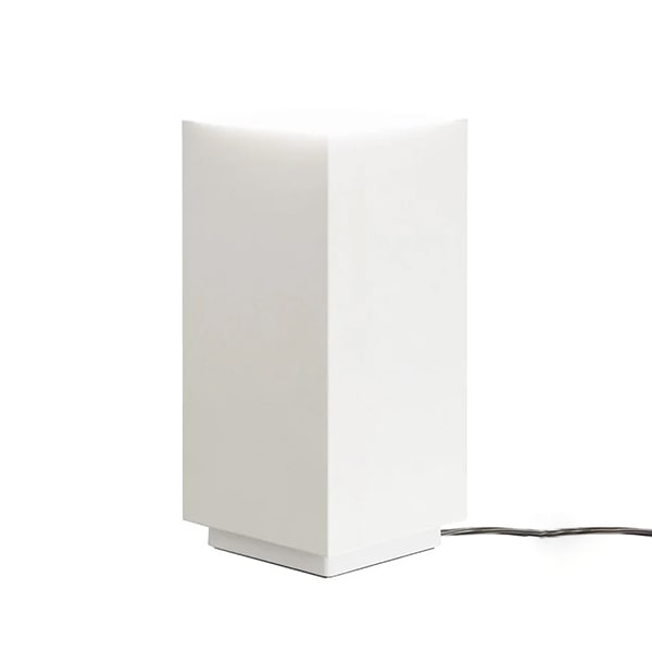 【Nemo Lighting】イタリア・デザイン照明「Prism」テーブルライト　ホワイト（W120×D120×H260mm）