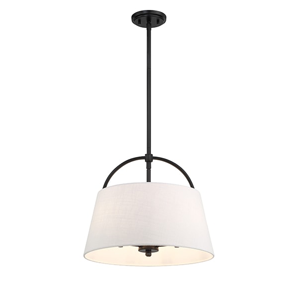 【Minka-Lavery】アメリカ・ペンダントライト「Headington」ブラック（φ457×H387mm）
