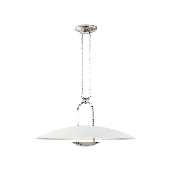 【Visual Comfort】アメリカ・デザイン照明 ペンダントライト「Cara Medium Sculpted Pendant」LED　シルバー（W711×H584mm）