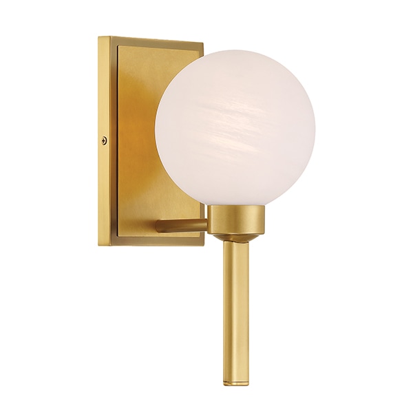 【Minka-Lavery】アメリカ・ウォールライト「Mooncrest」ゴールド（W152×D203×H330mm）