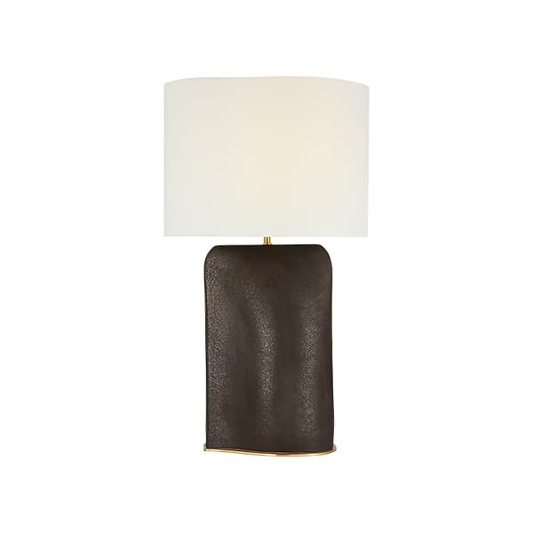 【Visual Comfort】テーブルライト 1灯 「Amantani Extra Large Sculpted Form Table Lamp」　ブラック (W476×H851mm)