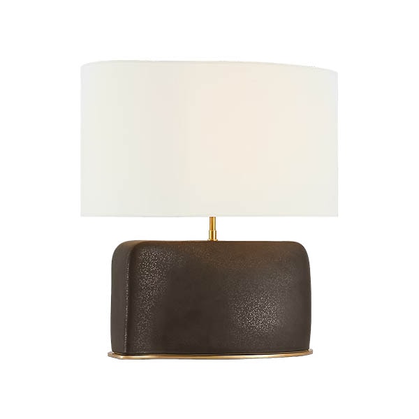 【Visual Comfort】テーブルライト 1灯 「Amantani Medium Sculpted Form Table Lamp」　ブラック (W559×H584mm)
