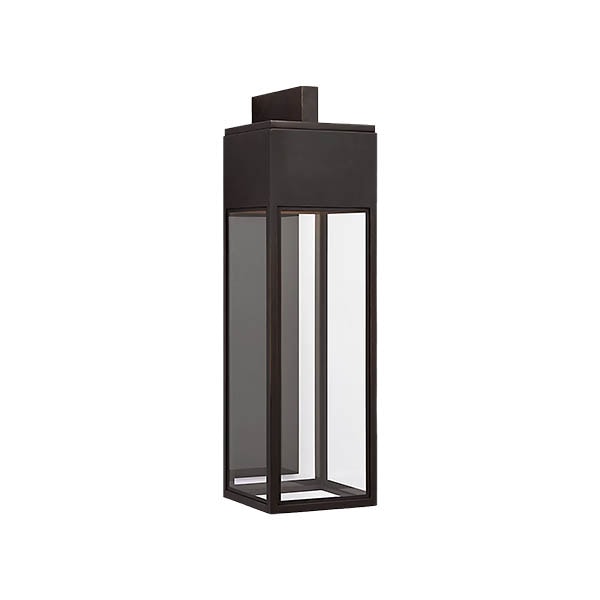 【Visual Comfort】アメリカ・ウォールライト「Irvine Grande Bracketed Wall Lantern」LED ブロンズ（W248×D318×H889mm）