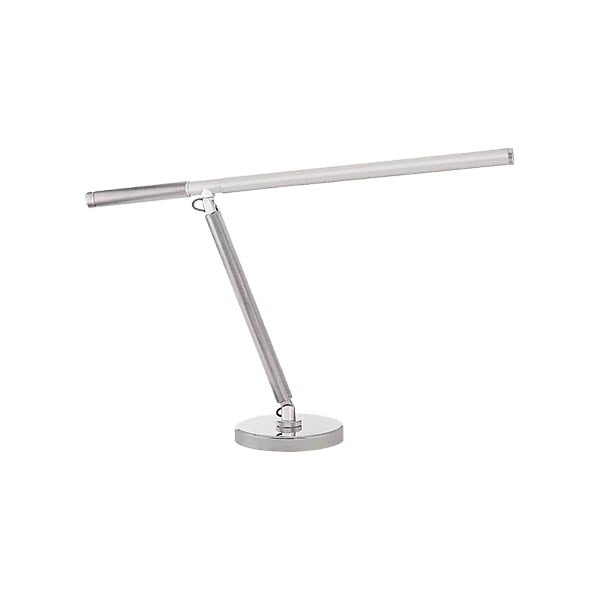 【Visual Comfort】テーブルライト LED 「Barrett Knurled Boom Arm Desk Light」　シルバー (W229×D914×H432〜762mm)