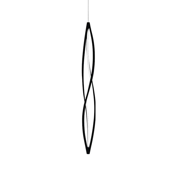 【Nemo Lighting】イタリア・デザイン照明「In the Wind」ペンダントライト　ブラック（W190×H1830mm）