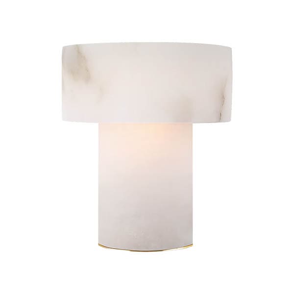 【Visual Comfort】リチャージャブルテーブルライト LED 「Una Rechargeable Accent Lamp」　ホワイト (W152×H184mm)