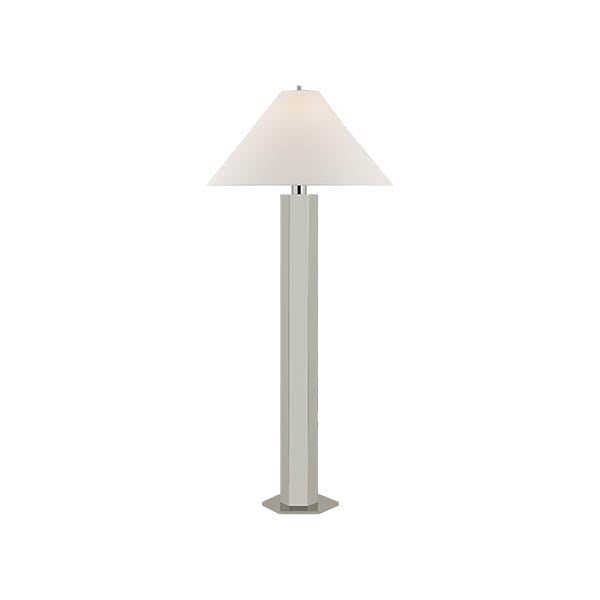 【Visual Comfort】アメリカ・フロアライト「Olivier Large Floor Lamp」1灯　シルバー (W737×H1689mm)
