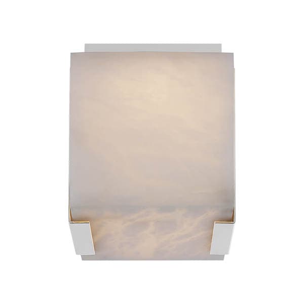 【Visual Comfort】アメリカ・デザイン照明 フラッシュマウント 「Covet Tall Clip Solitaire Flush Mount」 LED　シルバー（W127×D133×H152mm）