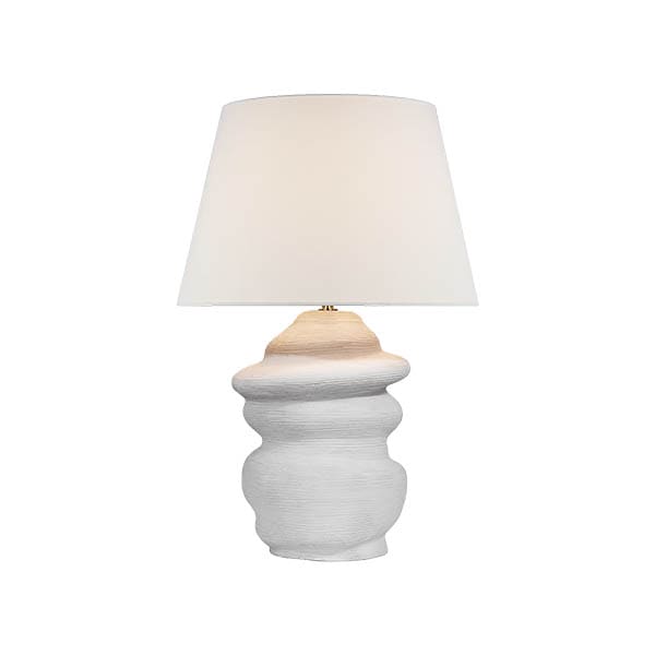 【Visual Comfort】テーブルライト 1灯 「Bingley Medium Organic Table Lamp」　ホワイト (W483×H718mm)