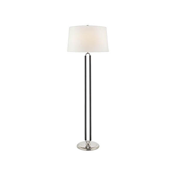 【Visual Comfort】アメリカ・フロアライト「Cody Large Floor Lamp」2灯　シルバー・ブラウン (W559×H1626mm)