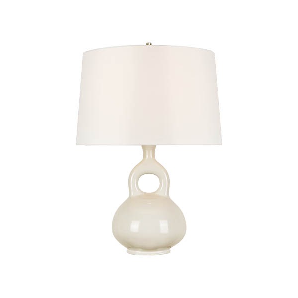 【Visual Comfort】テーブルライト 1灯 「Lamu Large Table Lamp」　ホワイト (W508×H705mm)