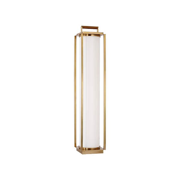 【Visual Comfort】アメリカ・フロアライト「Northport Floor Lantern」LED　ゴールド (W178×H902mm)
