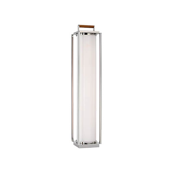 【Visual Comfort】アメリカ・フロアライト「Northport Floor Lantern」LED　シルバー (W178×H902mm)