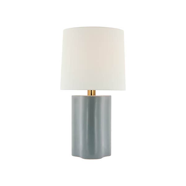 【Visual Comfort】テーブルライト 1灯 「Lakepoint Large Table Lamp」　ブルー (W394×H768mm)
