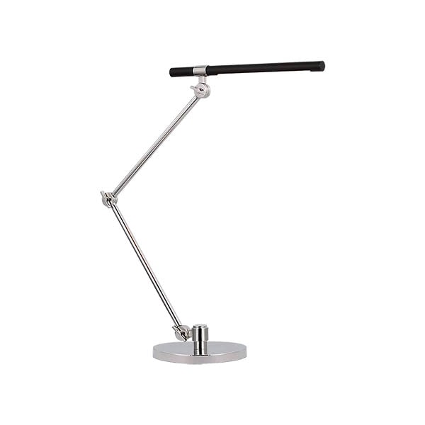 【Visual Comfort】テーブルライト LED 「Heron Large Desk Lamp」　シルバー (W178×D508〜616×H400×572mm)