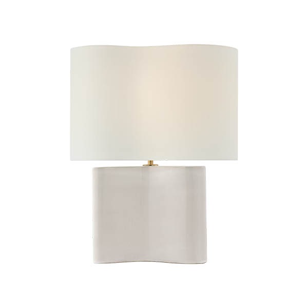 【Visual Comfort】テーブルライト 1灯 「Mishca Medium Table Lamp」　ホワイト (W457×H603mm)