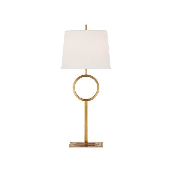 【Visual Comfort】テーブルライト 1灯 「Simone Medium Buffet Lamp」　ゴールド (W324×H838mm)