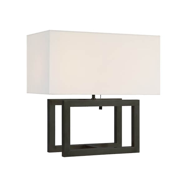 【Visual Comfort】テーブルライト 2灯 「Galerie Medium Table Lamp」　ブロンズ (W457×H464mm)