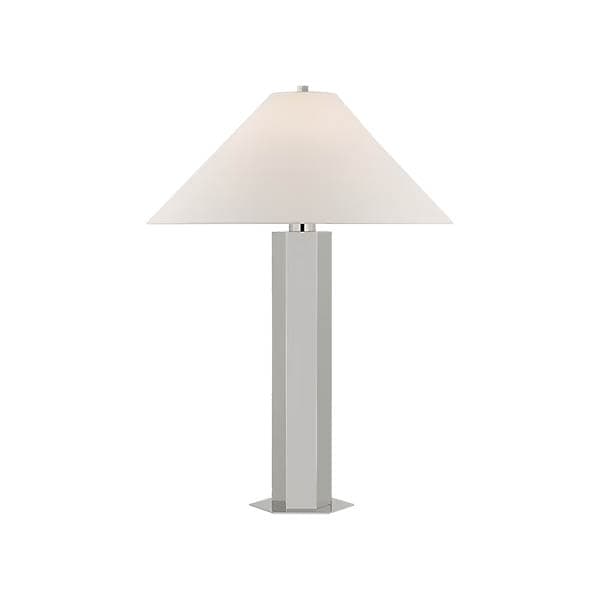 【Visual Comfort】テーブルライト 1灯 「Olivier Medium Table Lamp」　シルバー (W508×H711mm)