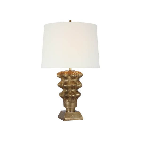 【Visual Comfort】テーブルライト 1灯 「Luxor Medium Table Lamp」　ゴールド (W368×H641mm)