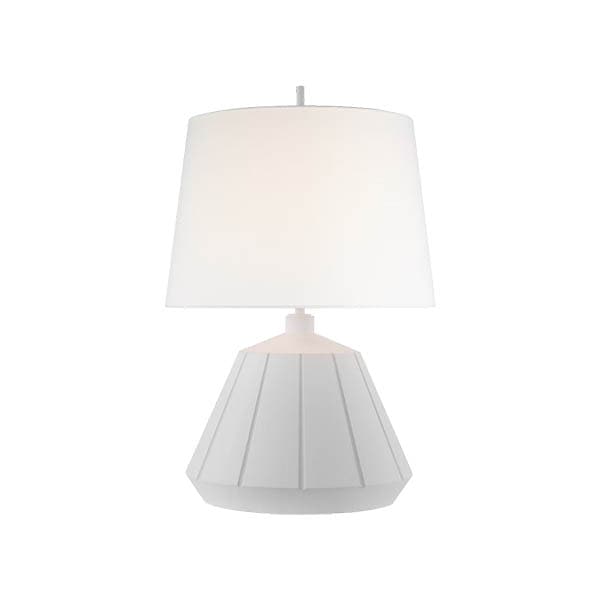 【Visual Comfort】テーブルライト 1灯 「Frey Medium Table Lamp」　ホワイト (W457×H705mm)