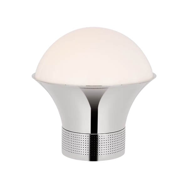 【Visual Comfort】テーブルライト 1灯 「Precision Accent Table Lantern」　シルバー (W254×H267mm)