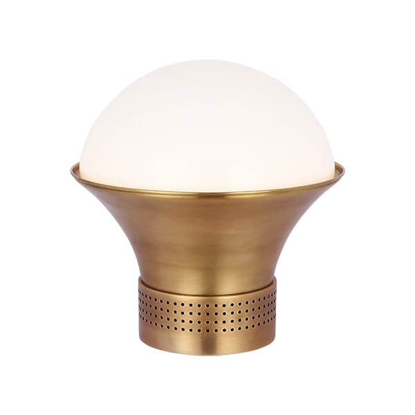【Visual Comfort】テーブルライト 1灯 「Precision Medium Table Lantern」　ゴールド (W432×H451mm)