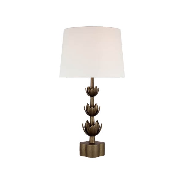【Visual Comfort】テーブルライト 1灯 「Alberto Large Triple Table Lamp」　ブロンズ (W419×H819mm)