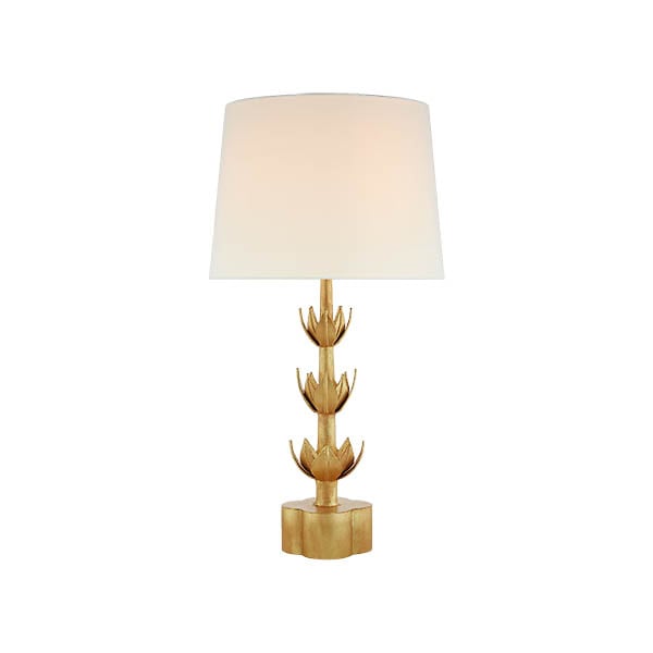 【Visual Comfort】テーブルライト 1灯 「Alberto Large Triple Table Lamp」　ゴールド (W419×H819mm)
