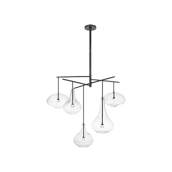【Visual Comfort】アメリカ・デザイン照明 ペンダントライト「Lomme XL Chandelier」LED　グレー（W972×H876mm）