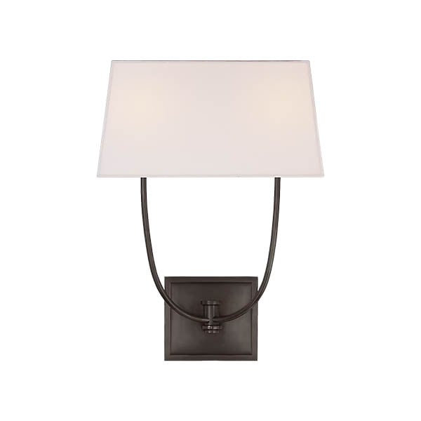 【Visual Comfort】アメリカ・ウォールライト「Venini Double Sconce」2灯　ブロンズ（W343×D140×H457mm）