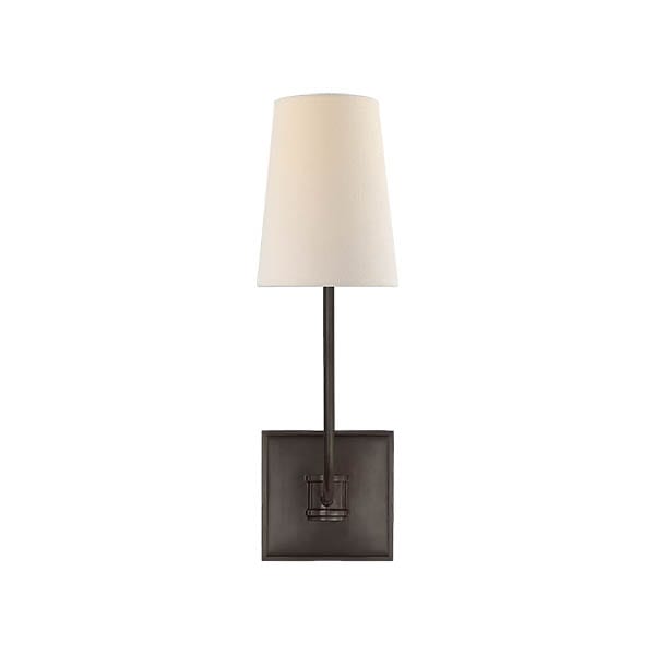 【Visual Comfort】アメリカ・ウォールライト「Venini Single Sconce」1灯　ブロンズ（W121×D165×H394mm）