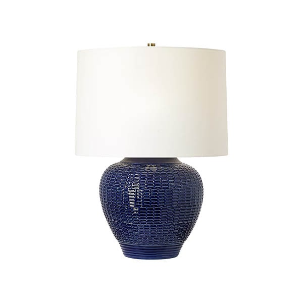 【Visual Comfort】テーブルライト 1灯 「Marcel Medium Table Lamp」　ブルー (W508×H670mm)
