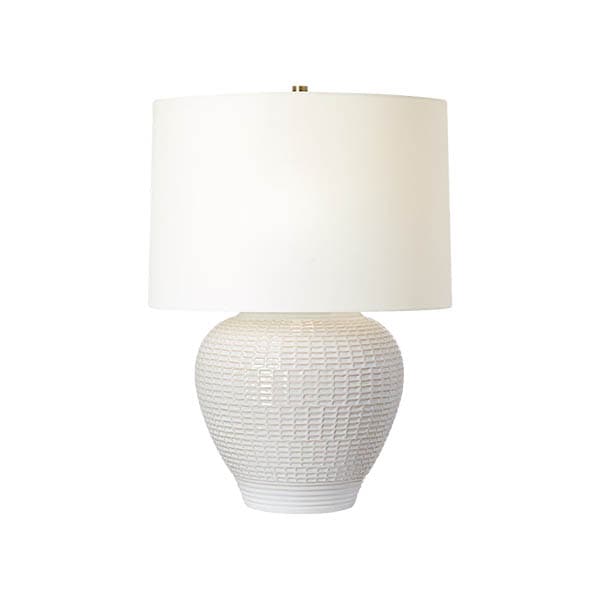【Visual Comfort】テーブルライト 1灯 「Marcel Medium Table Lamp」　ホワイト (W508×H670mm)