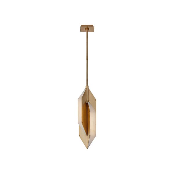 【Visual Comfort】アメリカ・デザイン照明 ペンダントライト「Ophelion Small Pendant」LED　ゴールド（W152×H578mm）
