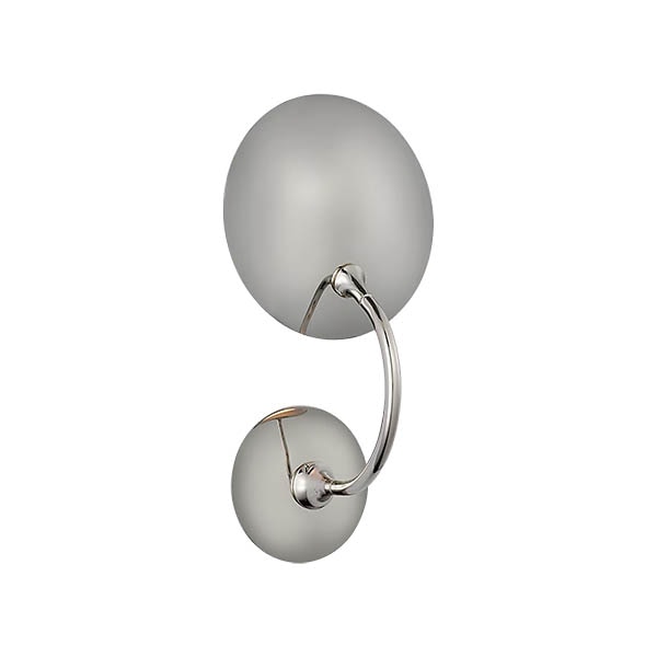 【Visual Comfort】アメリカ・ウォールライト「Keira Medium Wall Wash Sconce」LED　シルバー（W203×D159×H387mm）