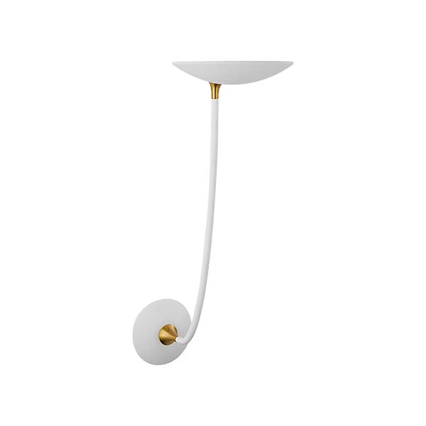 【Visual Comfort】アメリカ・ウォールライト「Keira Large Sconce」LED　ホワイト（W203×D337×H584mm）