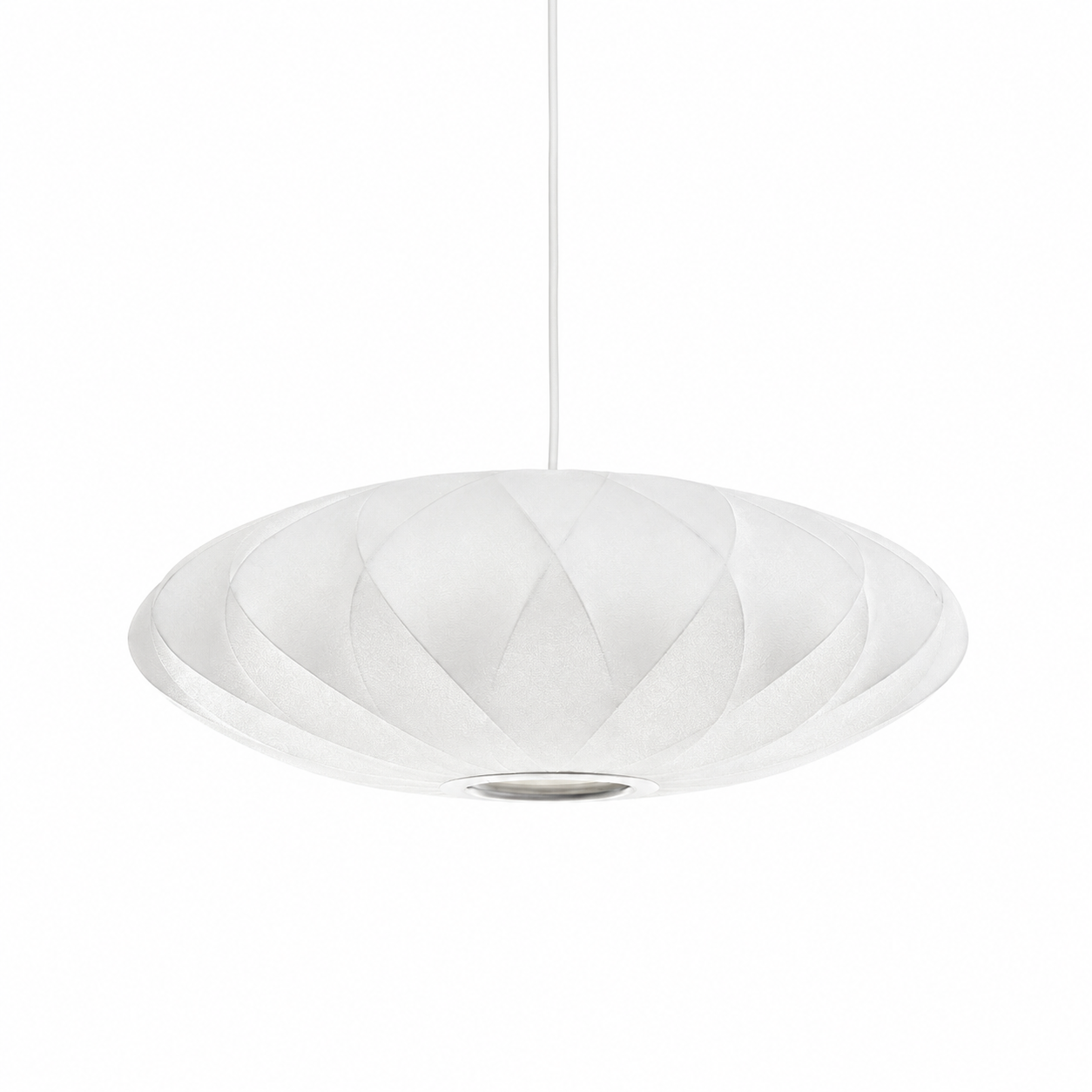 デザイン照明 ペンダントライト「Minimalist Silk Pendant Lamp C」（W400mm／W500mm／W600mm）