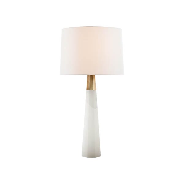 【Visual Comfort】テーブルライト 2灯 「Olsen Table Lamp」　ホワイト (W432×H826mm)