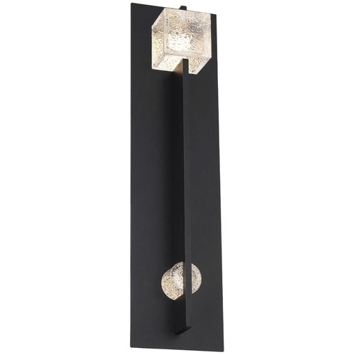【Modern Forms】アメリカ・ デザイン照明 屋外用 LEDウォールランプ「Scepter」ブラック（W140×D100×H550mm）