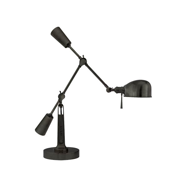 【Visual Comfort】テーブルライト 1灯 「RL '67 Boom Arm Desk Lamp」　ブロンズ　(W203×D711×H889mm)