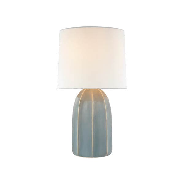 【Visual Comfort】テーブルライト 1灯 「Melanie Large Table Lamp」　ブルー　(W394×H711mm)
