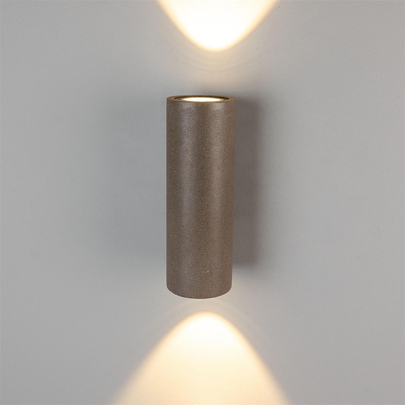 【Mullan】アイルランド「Pudong」アウトドア コンクリート ウォールライト LED（W90×D105×H260mm）