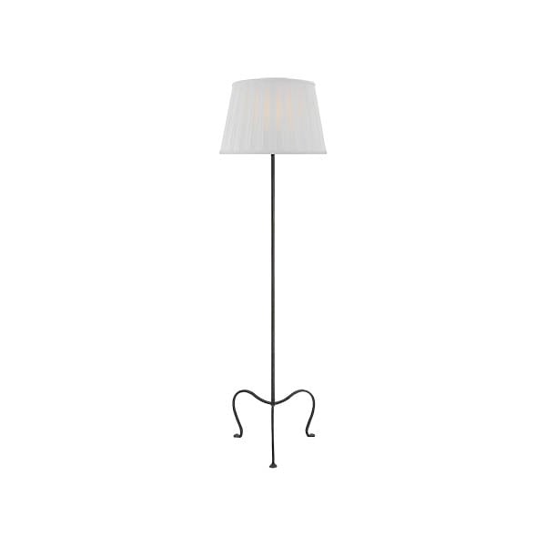 【Visual Comfort】アメリカ・フロアライト「Albert Petite Tri-Leg Floor Lamp」1灯　ブラック (W476×H1499mm)