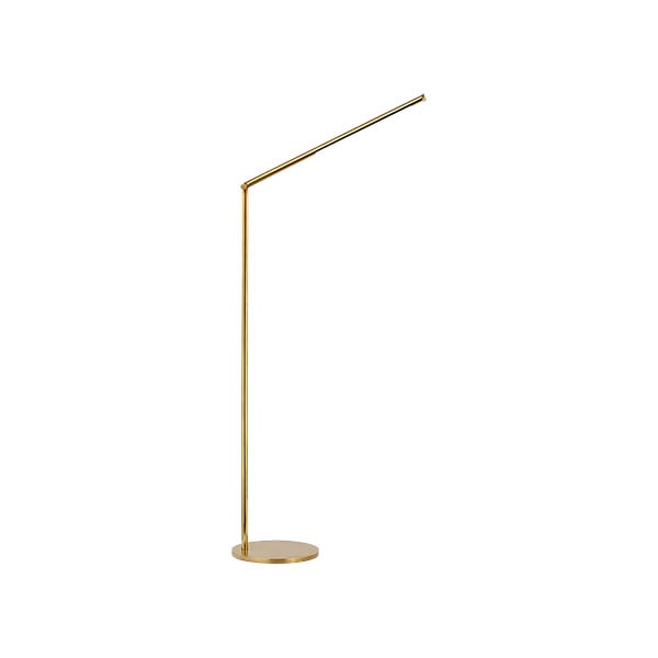 【Visual Comfort】アメリカ・フロアライト「Cona Large Articulating Floor Lamp」LED　ゴールド (W254×D445〜603×H1080〜1638mm)