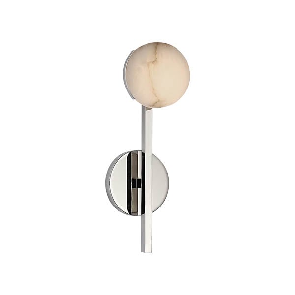【Visual Comfort】アメリカ・ウォールライト「Pedra Petite Tail Sconce」LED　シルバー（W114×D133×H330mm）