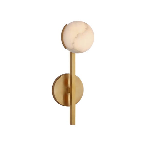 【Visual Comfort】アメリカ・ウォールライト「Pedra Petite Tail Sconce」LED　ゴールド（W114×D133×H330mm）